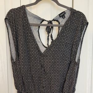 Torrid black and red rompers, Size 2